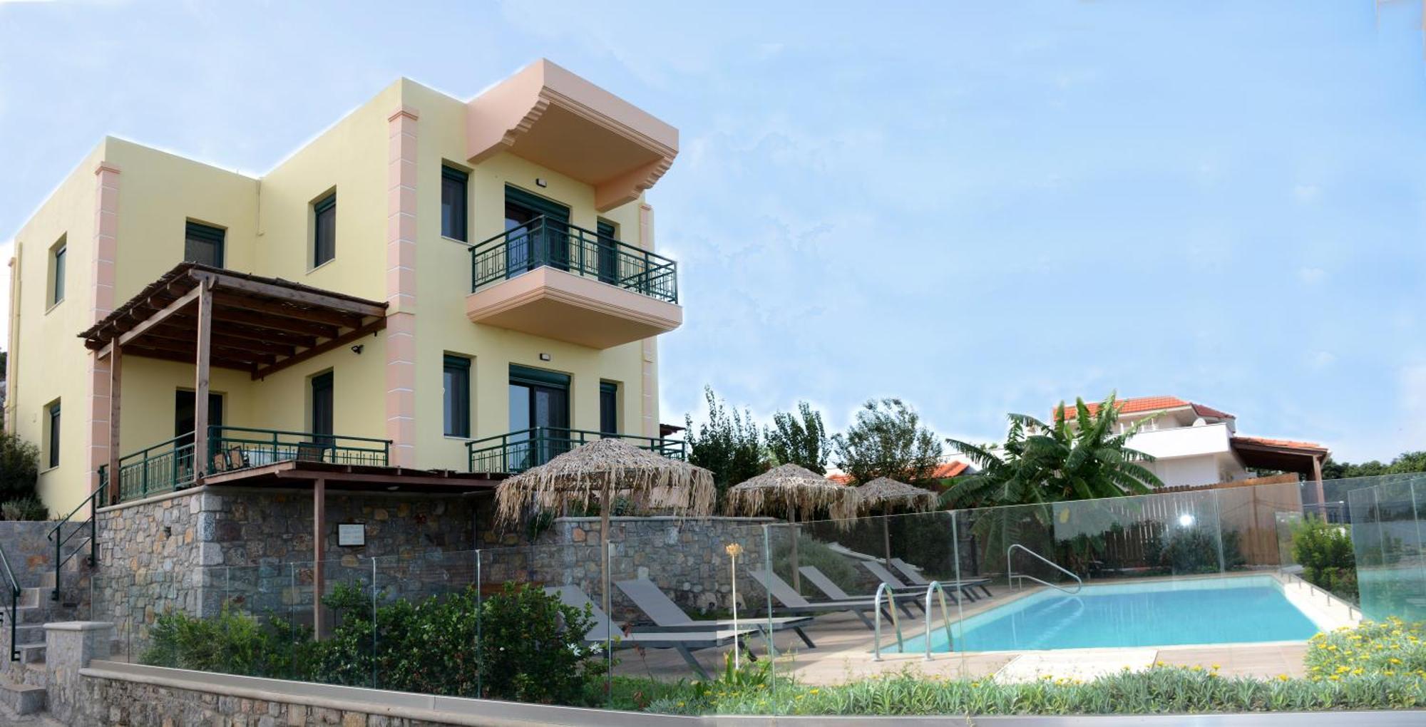 Siena Pool Villa Koskinou  Ngoại thất bức ảnh